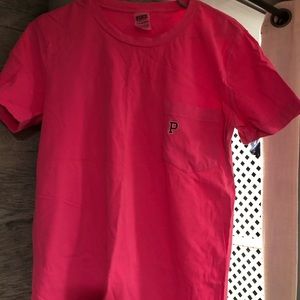 Pink tee shirt from pink